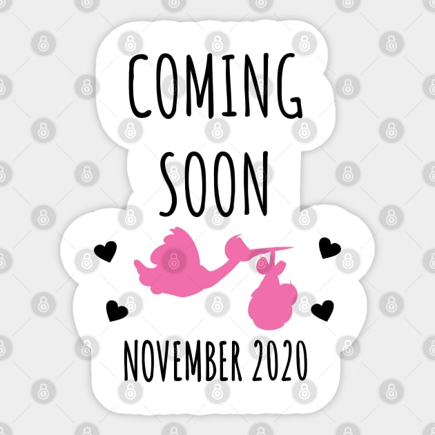 Coming Soon November 2020 Sticker by LunaMay